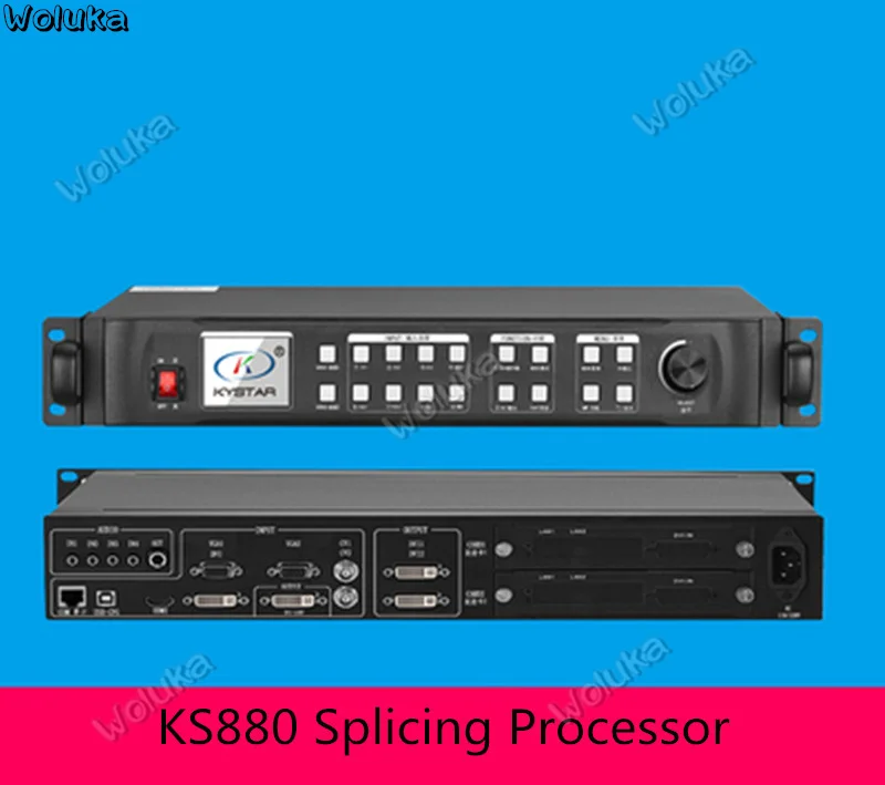 Видеопроцессор KS880/890 Ultra HD полноцветный светодиодный дисплей Сращивание