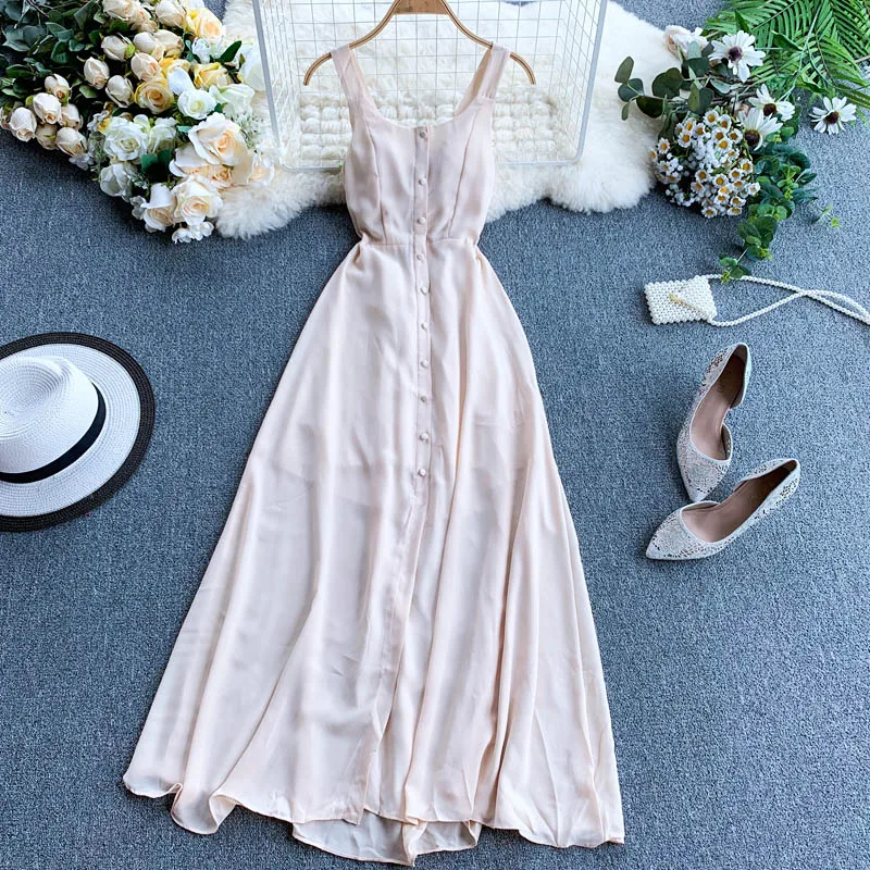 Новинка 2019 женское Модное Длинное Платье летнее облегающее платье с О образным