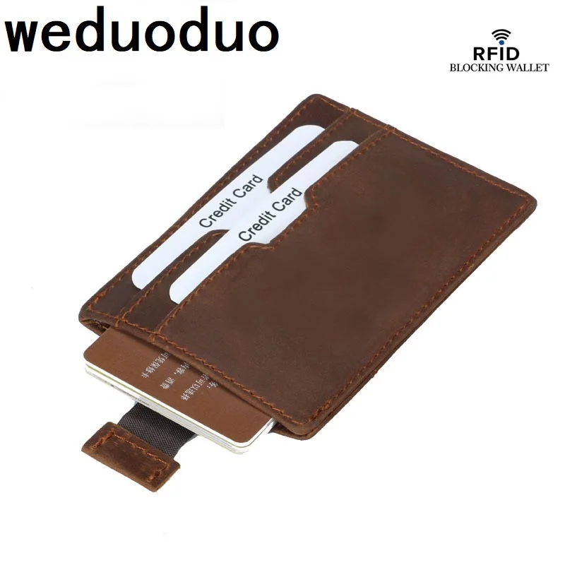 

Чехол-кошелек для кредитных карт, из натуральной кожи