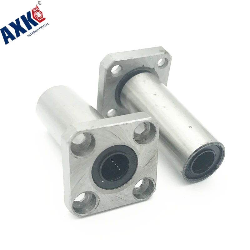 

Cnc Router Parts 3d Printer Bearing 4pcs Lmk6luu 6mm Round Flange Linear Ball Bushing For 6 Mm Guide Rail Rod Shaft Cnc Part
