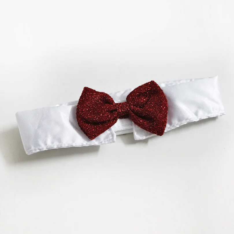 Товары для домашних животных Желтые цвета кошки собаки Галстук Свадебные