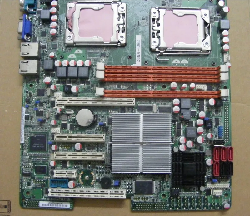 Z8NA-D6C Dual 1366 Серверная рабочая станция доска хорошего качества