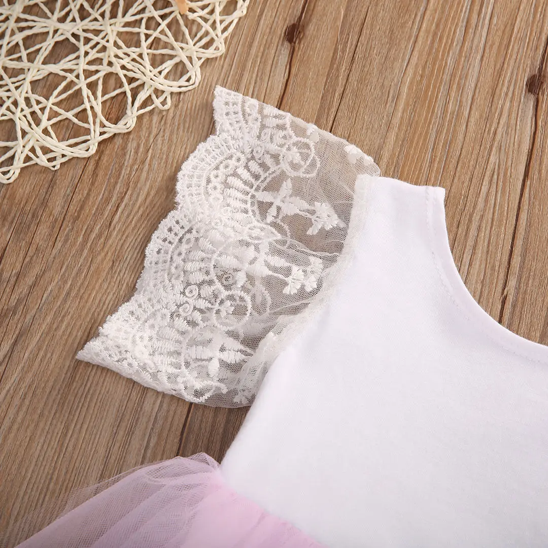 Боди для новорожденных девочек комбинезон кружевное платье-пачка одежда наряды