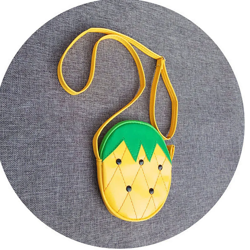 Новая милая детская сумка для монет с рисунком фруктов клубники арбуза ананаса