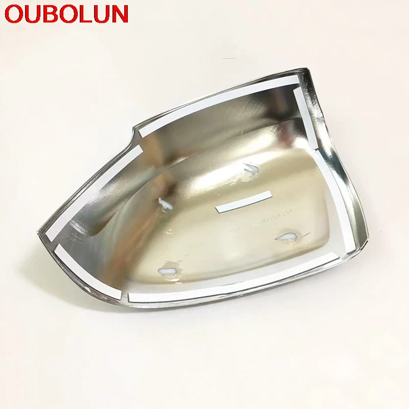 OUBOLUN ABS хромированная крышка для бокового зеркала заднего вида автомобиля