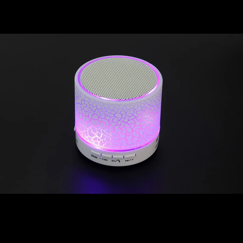 Портативный Bluetooth мини беспроводной динамик LED USB TF карта бас стерео колонки с