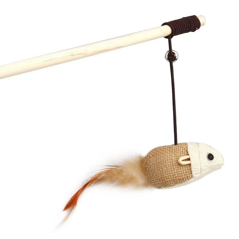 1 шт. с изображением котенка одежда средство обучения домашних животных перо