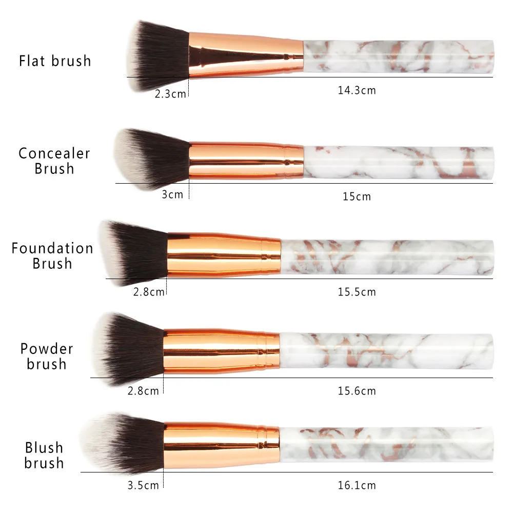 Набор женских многофункциональных кистей для макияжа MAANGE 15 шт.|Аппликатор теней