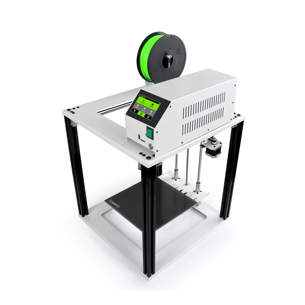 2018 сенсорный экран легкий 3D принтер Defensor R9 полностью Металлическая алюминиевая