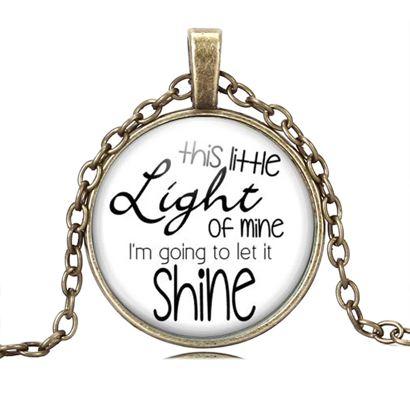 JEPHNE This Little Light of Mine ожерелье христианские песни каникулы библейская школьная