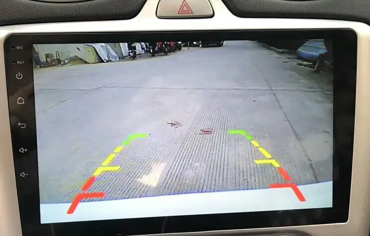 Водонепроницаемая автомобильная парковочная камера заднего вида для HYUNDAI H1 GRAND STAREX I800 H100 H300 с 4," ЖК-монитором