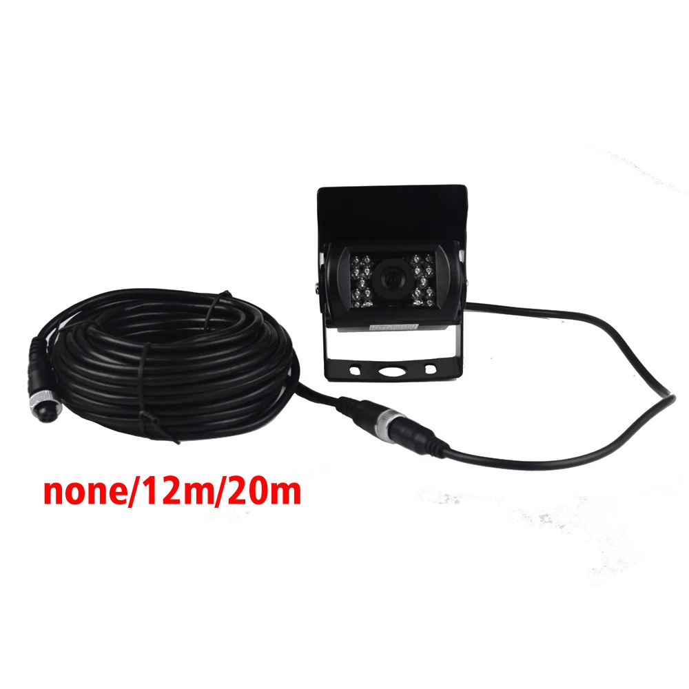 HD CCD 120 Degree IR Nightvision Waterproof 4pin Car parking Rear View Camera Cmos Bus Truck Camera For Bus & Truck