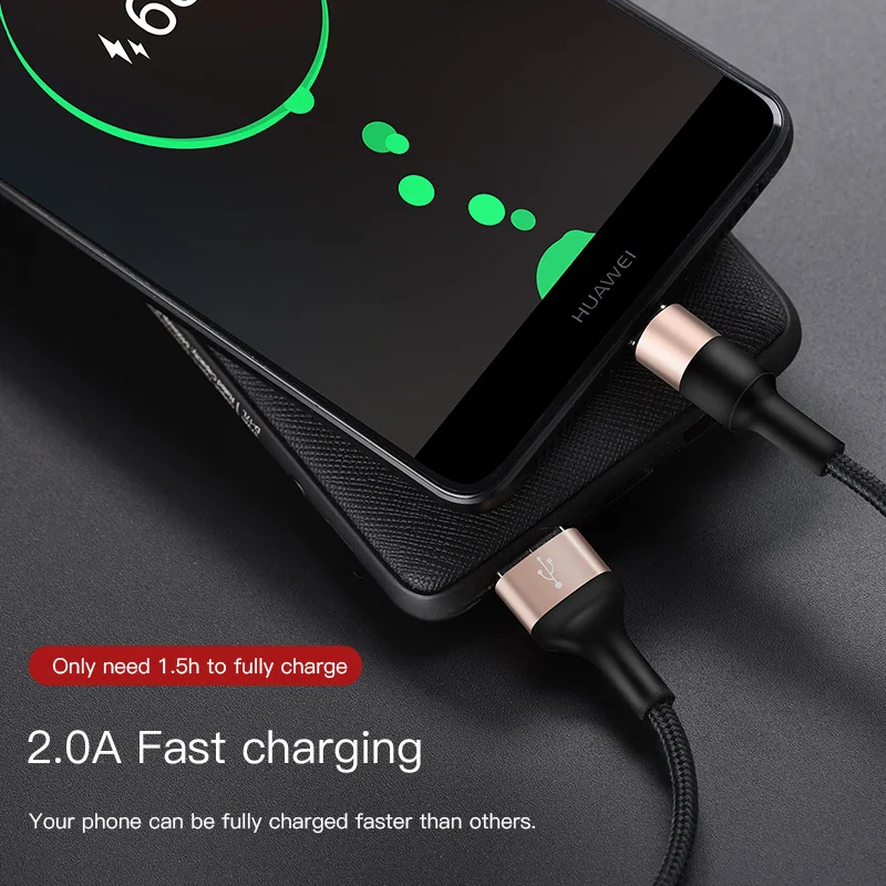 HOCO USB C кабель для Samsung S9 S8 2A Type быстрой зарядки Xiaomi Mi 8 A1 Huawei Синхронизация данных USBC