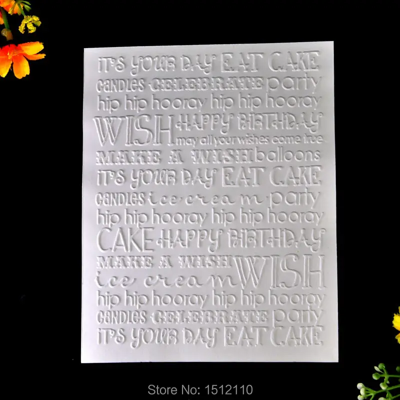 Пластиковая папка с тиснением для скрапбукинга сделай сам альбом карта