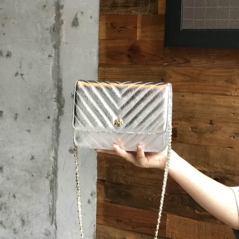 2019 новые маленькие сумки для женщин блестящие модная Диагональная Сумка через