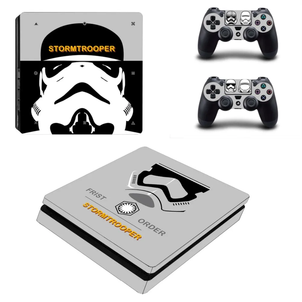 Виниловая наклейка Star Wars для консоли Playstation 4 и контроллера PS4 Slim Skin | Электроника