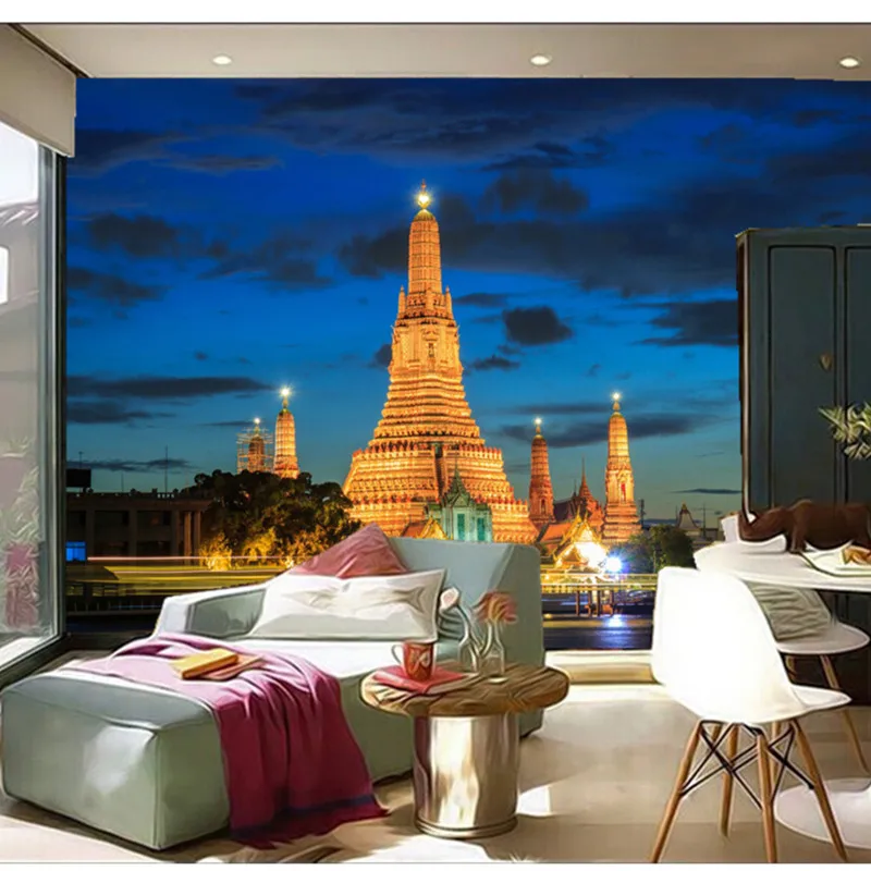 3D большой Фотофон на заказ роскошные красивые и величественные храмы фон для