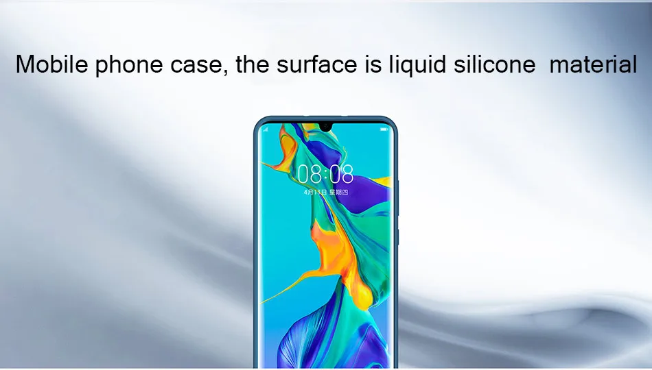 huawei P30 pro силиконовый чехол на заднюю панель 360 Симпатичные противоударный официальный p 30 Роскошные жидкий мягкий силиконовый P30 pro Чехол