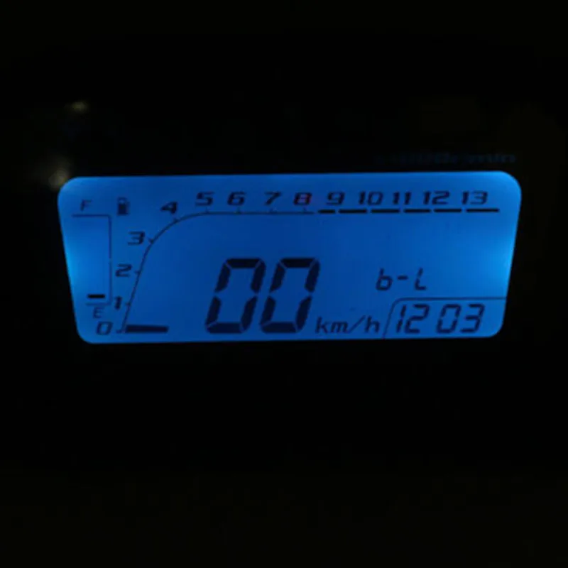 Custom LCD Digital Backlight Odometer Speedometer Tachometer Gauge Motorcycle Cruiser Bobber Chopper Touring Atv Scooter Offroad |