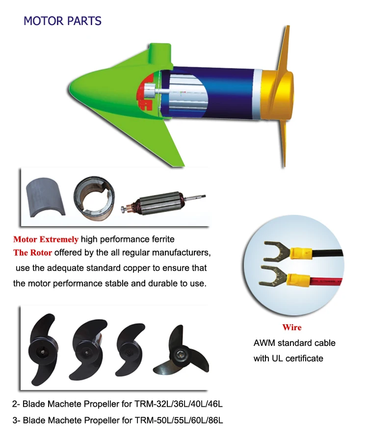 Бесшумный Электрический Подвесной Двигатель для продажи морской привод