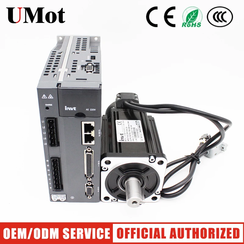 

23-bit Absolute Encoder 750W Servo Motor with brake+EtherCAT Servo Driver Suitable Struture For Use In CNC And Laser Machine