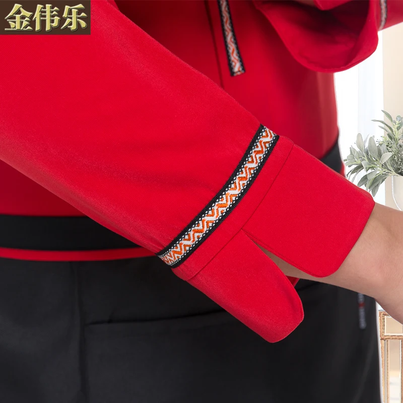 Форма для отеля кофейня ресторана кофейни Женская Корейская одежда официанта в