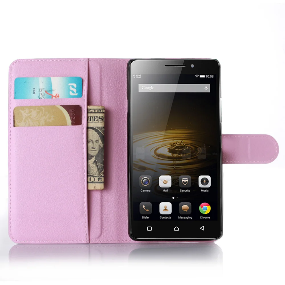 Роскошный чехол Cubierta для Lenovo Vibe P1m P1ma40 кошелек телефона искусственная кожа