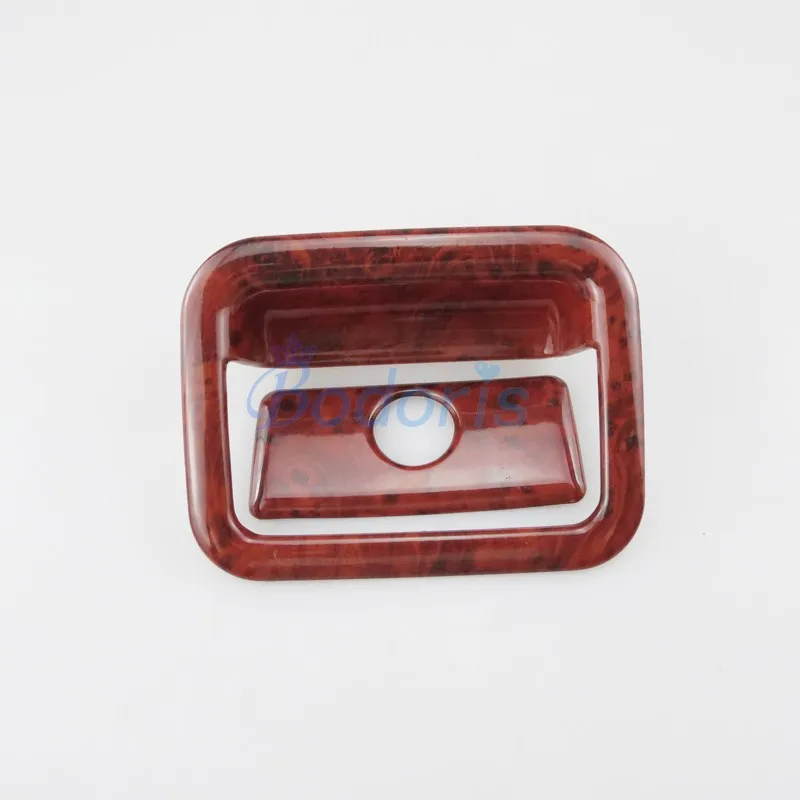 Glove box cover Для Toyota Land Cruiser 150 Prado LC150 FJ150 2010- внутренняя деревянная дверная рама Цвет крышка отделка хром автомобиль Средства для укладки волос - Цвет: Glove box cover