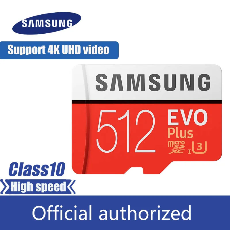 Карта памяти samsung 32 ГБ micro sd 128 карта флэш 100 МБ/с./с 64 Гб SDHC SDXC класс 10 UHS I U3 4 K 256 TF