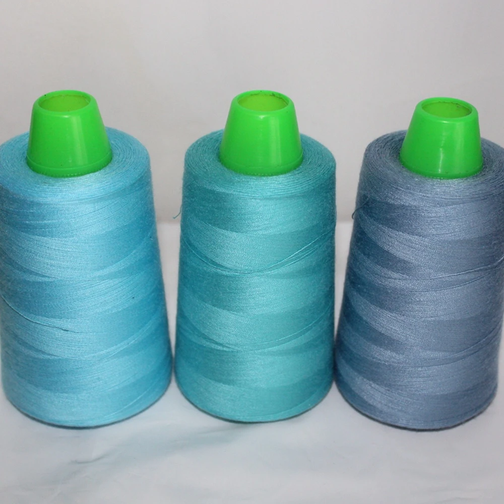 3000 Yards Sky Blue Sewing Threads High-Speed DIY Thread Machine For Shirt Dress Quilting Accessories | Дом и сад