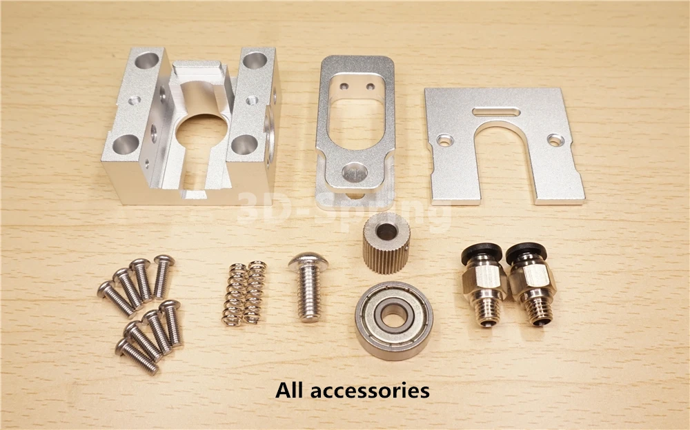 Комплект экструдера Bulldog Hotend для фидерной насадки 1 75 мм 3 совместима с E3D j