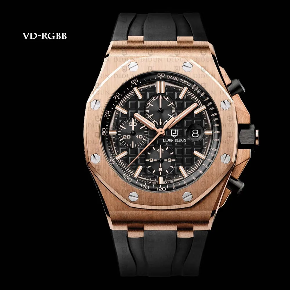 VD-RGBB Новые мужские часы Топ бренд класса люкс gear S3 кварцевые часы фитнес водонепроницаемый спортивный хронограф наручные часы Быстрая - Цвет: VD-RGBB
