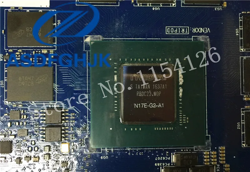 Материнская плата для ноутбука VWNM2 0VWNM2 CN Dell Alienware 17 R4 материнская LA D751P DDR4 i7 6700HQ