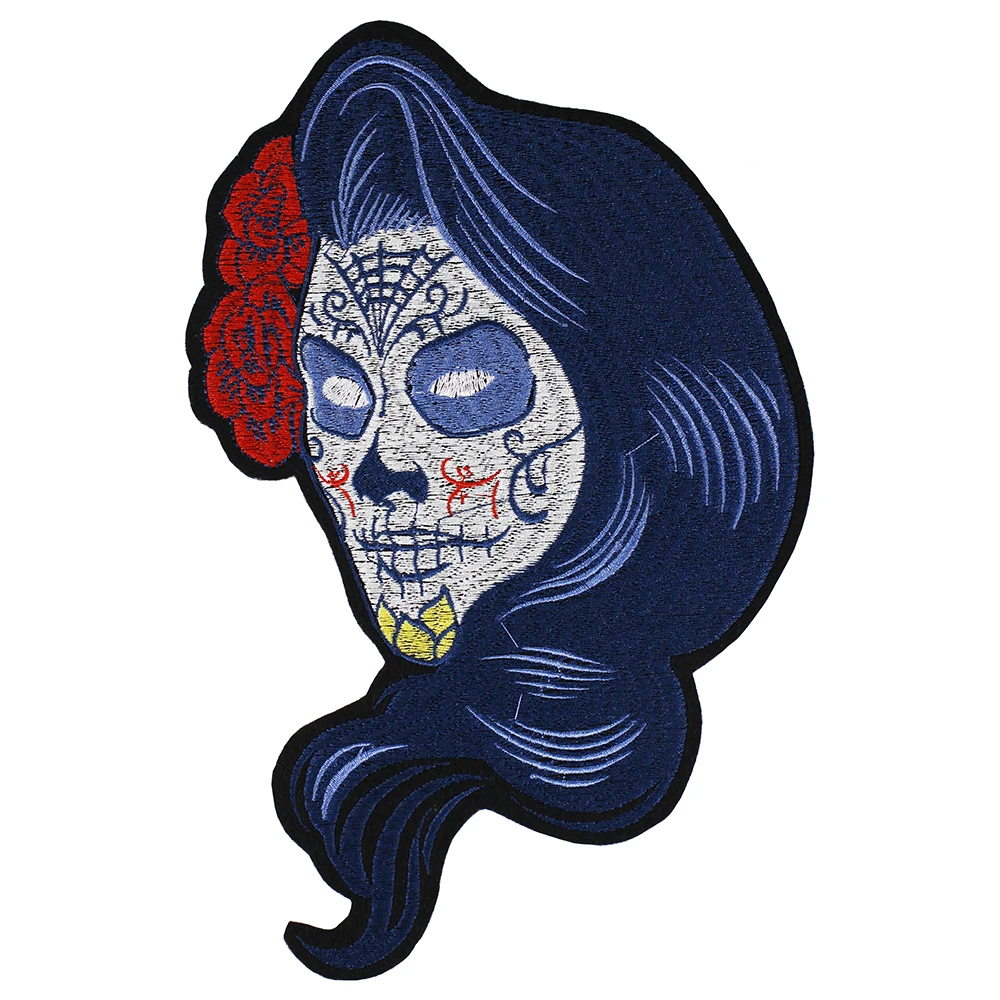 10 шт. нашивки из ткани ведьмы с вышитыми цветами и розами наклейки утюгом на