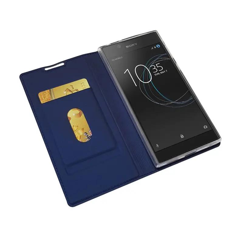 Чехол-книжка ZEALLION для Sony Xperia Z5/XP/XA/XA1/XA2/XA3 Ultra/XZ/XZ1/XZ2/XZ3 кожаный | Мобильные телефоны и