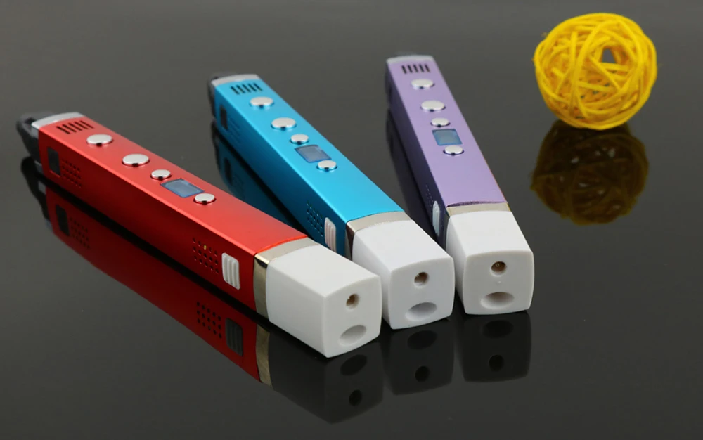 Myriwell 3D Ручка ЖК-экран Usb зарядка Usb 3d принтер ручка 50 м/100 м 1,75 мм ABS PLA PCL нити Рождественский подарок для детских игрушек