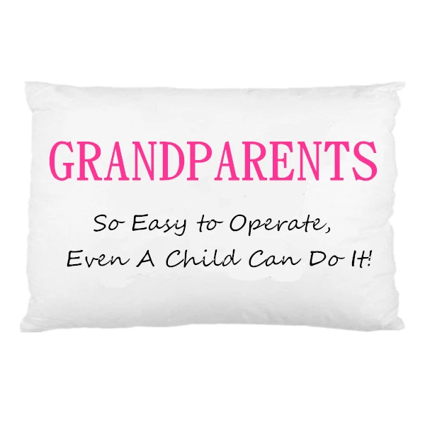 Забавные и дедушки Цитата дед подарков Чехол для поясничной подушки Подушка