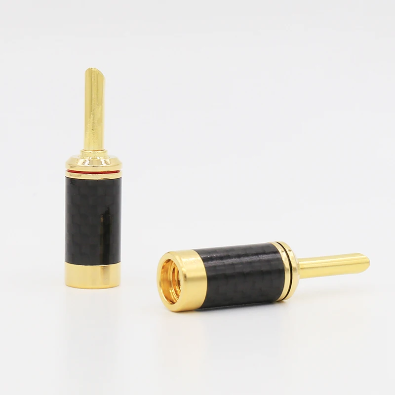 VB443G audio cable gold plated Banana plug 4MM Speaker Wire Cable connector | Электроника