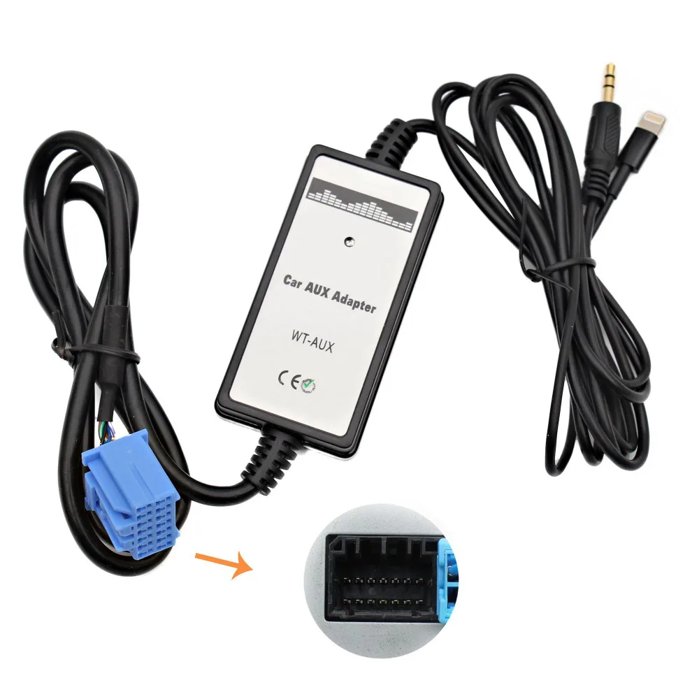 Автомобильный адаптер Moonet MP3 CD Aux-in 3 5 мм вспомогательный для iphone 2 14p S2000 2000-04 MDX 01-04