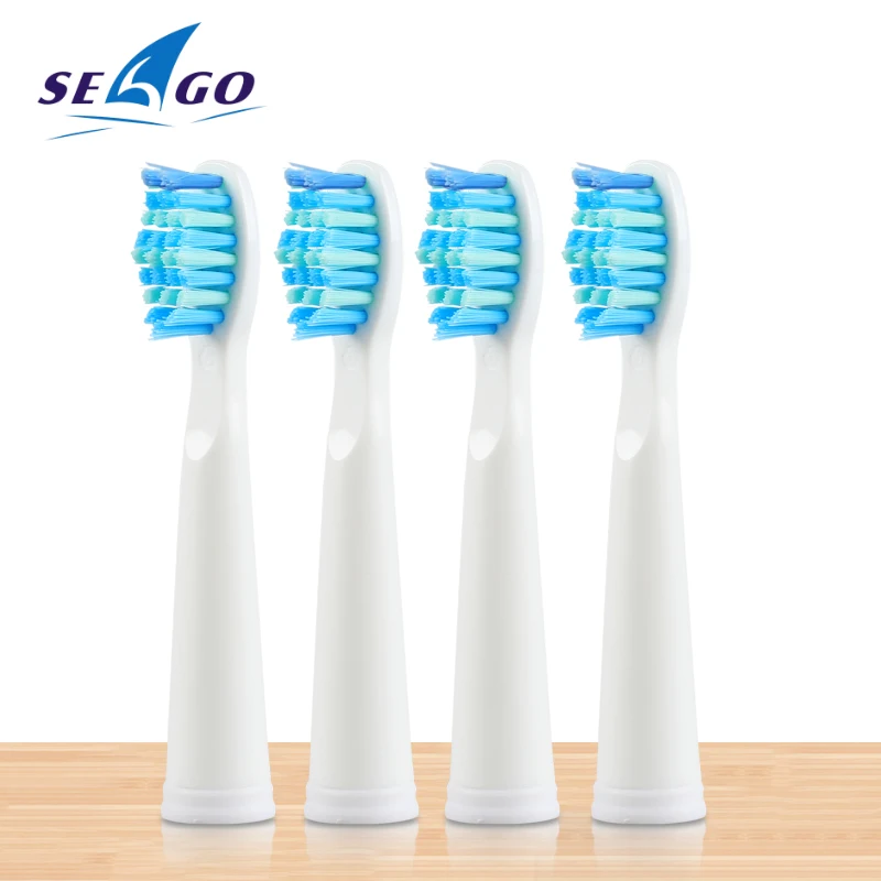 SEAGO новые головки для электрической зубной щетки подходит для E2/E4/E5/SG515/SG958/SG551/SG503 мягкая щетина головка щетки оснастки сменные головки
