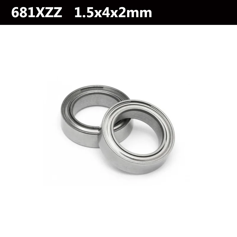 

10 шт. 681 681XZZ L415ZZ W68/1,5 108008/1.5 шарикоподшипники с глубоким желобом 1,5x4x2 мм Высокое качество