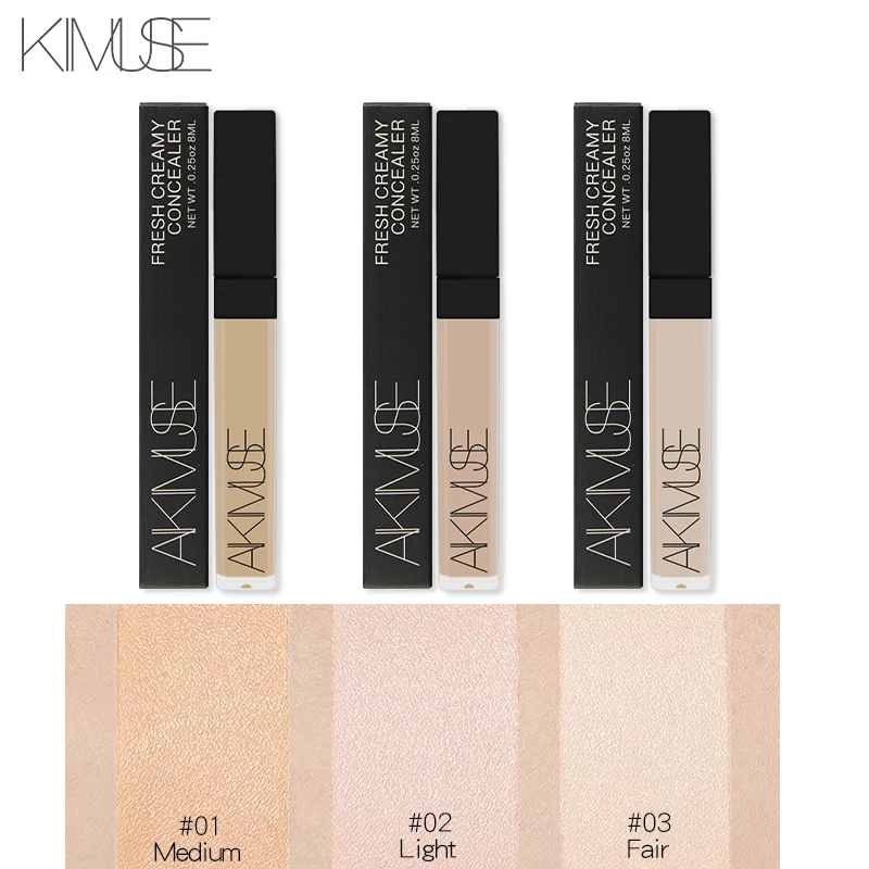 KIMUSE Makeup PRO Glow консилер крем Сияющий кремовый невесомый полный охват консилер|radiant