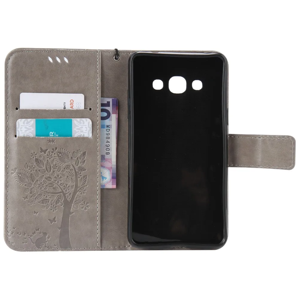 Чехол для Samsung Galaxy J3 Pro J3110 5 0 дюйма кожаный чехол-книжка с отделением карт и