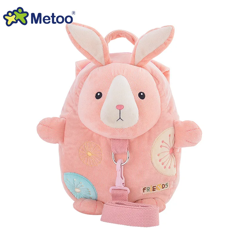 

Metoo Plush Backpack Prevent Loss Traction Kawaii Cute Soft Toys For Girl Kid Children School Shoulder Bag For Kindergarten