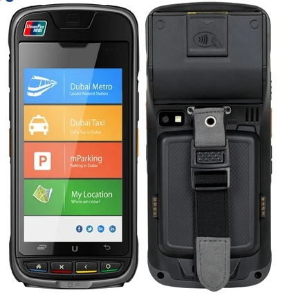 Сканер штрих кода emv кардридер NFC IC Smartcard карманный терминал pos для android|terminal pos|terminal