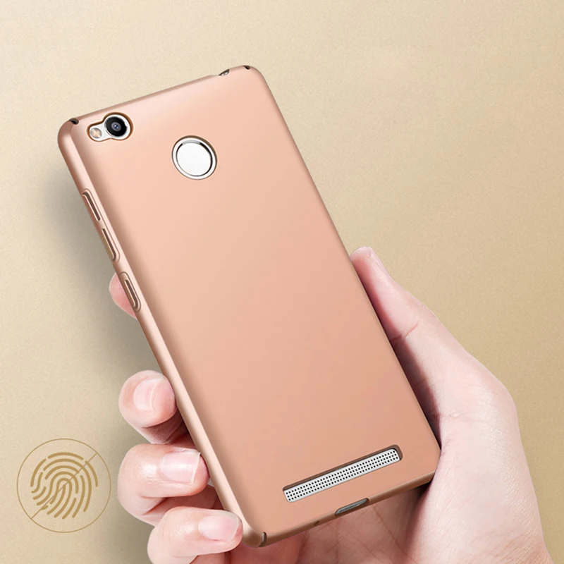 Full Cover Hard Plastic 5.0For Xiaomi Redmi 3 Pro Case For 3S Cell Phone Back |