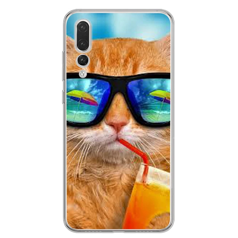 Чехол для Huawei Honor 7A 8A 8X 8C 9 10 Mate 20 P9 P10 lite/P8 Lite Y5 II Nova 3 Мягкая Краска TPU Корона королева