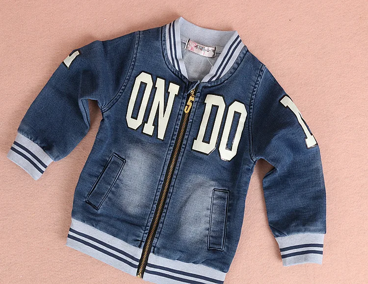 Джинсовый комплект для мальчиков 3 шт. на зиму и весну |