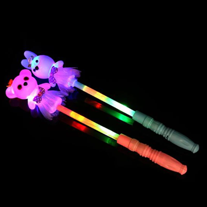 Rave Light светодиодная палочка с кроликом Wands Rally rave Cheer Batons светящаяся для вечеринки