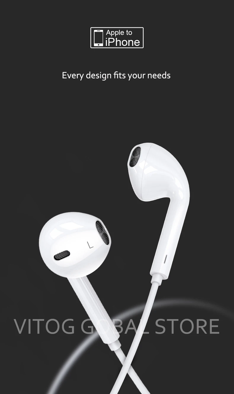 Гарнитура с подсветкой с микрофоном проводные стерео наушники для Apple iPhone 8 7 Plus X XS MAX XR iPod проводные наушники Lightning